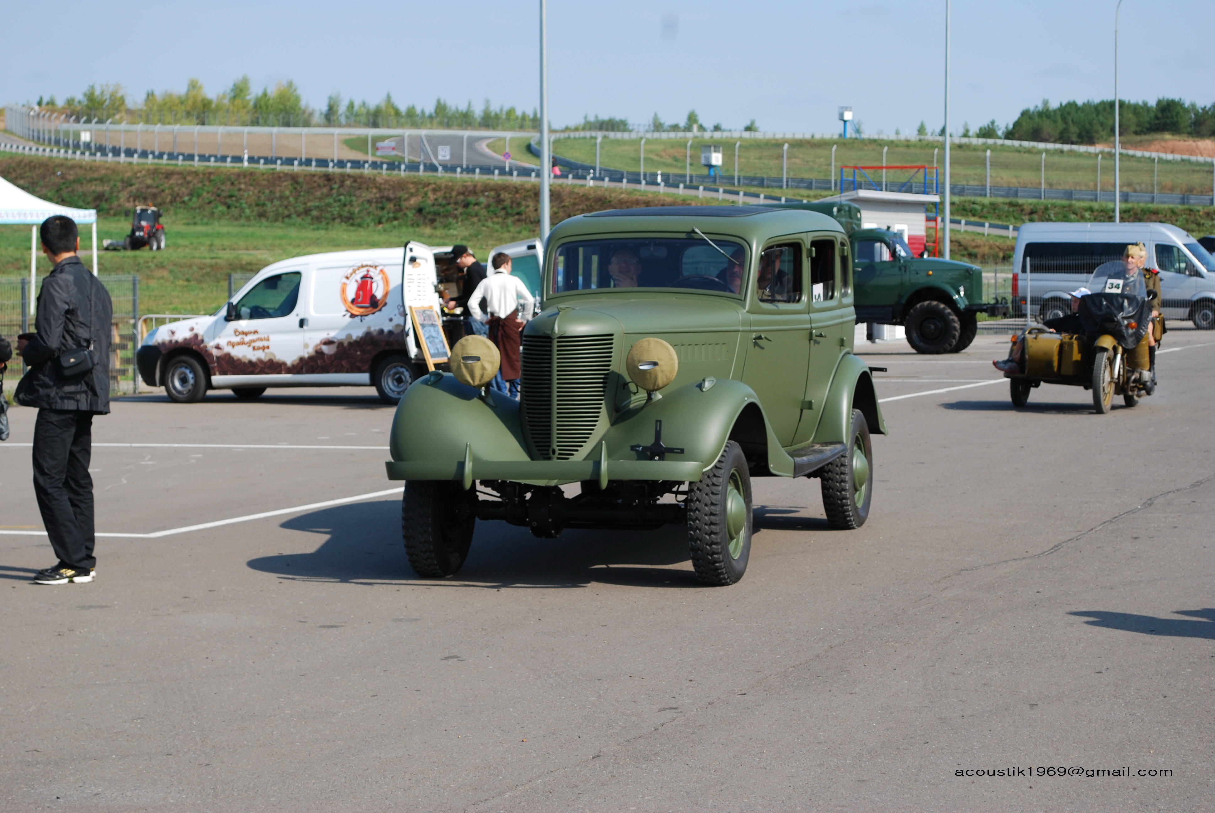 Фото с фестиваля ретро машин (Казань). - KIA Spectra Клуб