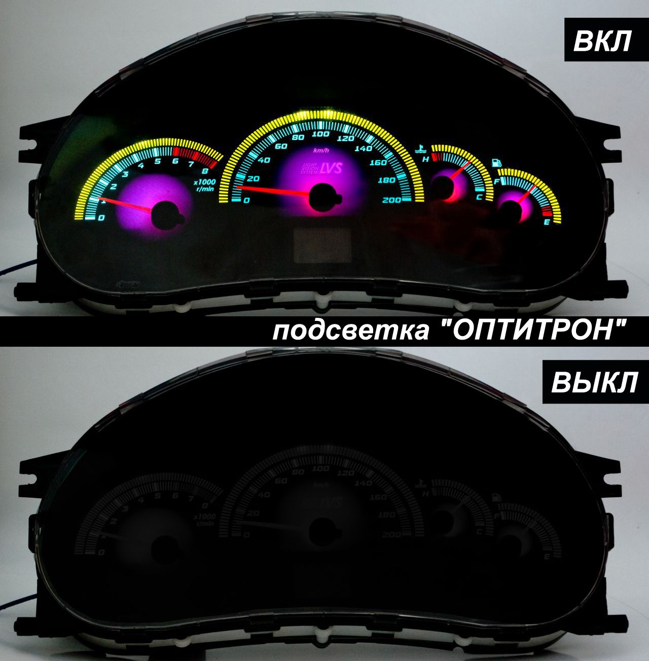 Тюнинг приборной панели - KIA Spectra Клуб